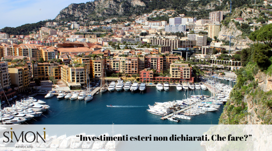 Investimenti esteri non dichiarati